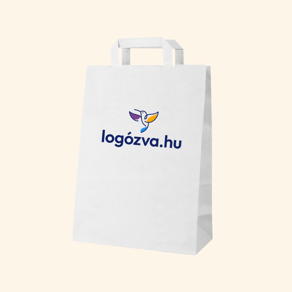 Logózott papírtáska