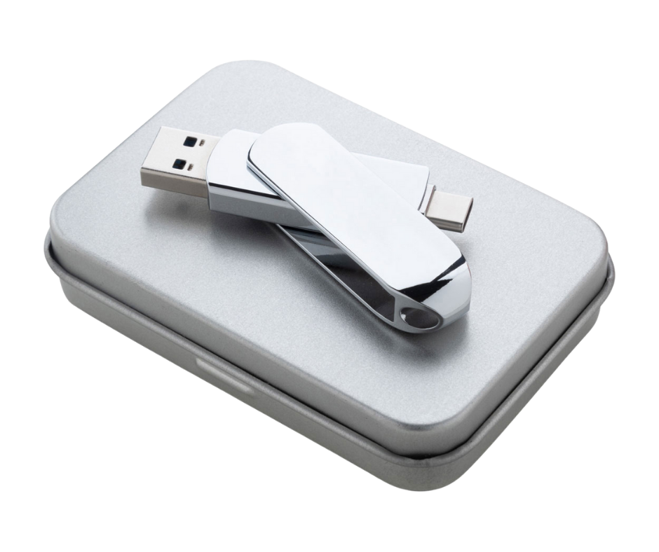 OTG Gigax USB memória dobozban logózva